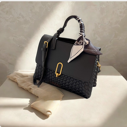 French-Inspired Work & Everyday Shoulder Bag