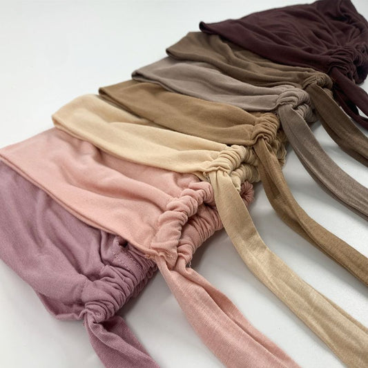 Modal Lace Hijab Inner Cap (Adjustable Underscarf)