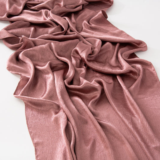 Premium Glossy Crinkle Satin Hijab