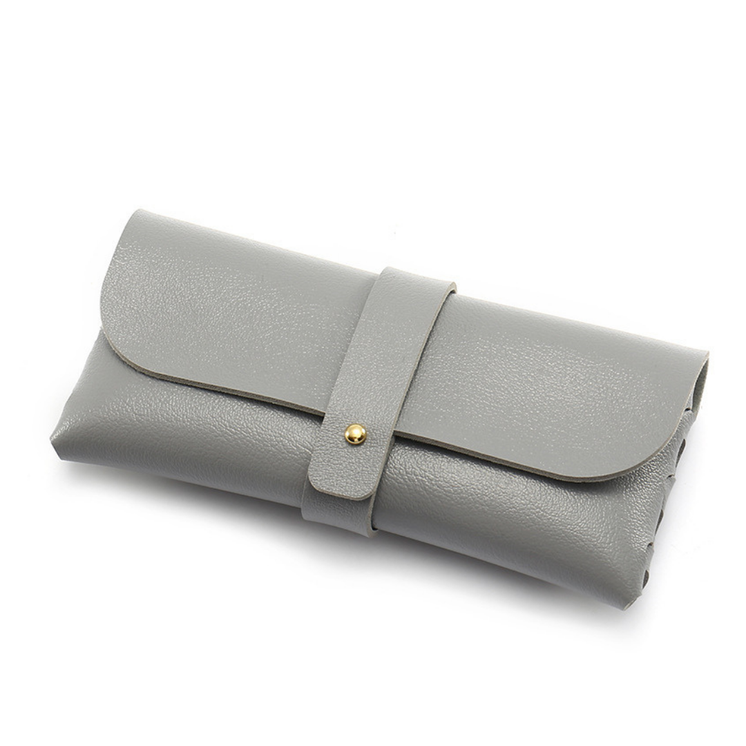 Premium Minimal Leather Glasses Case