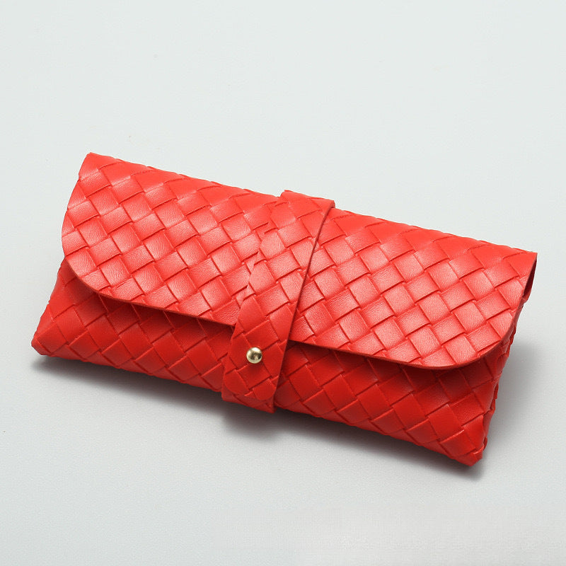 Premium Minimal Leather Glasses Case