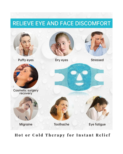 SoftShe ThermoCare Gel Mask Set (Face & Eye)