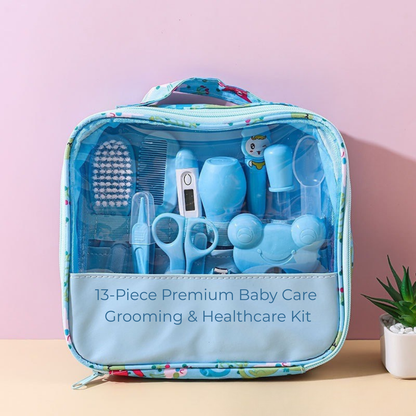 13-Piece Premium Baby Care Grooming & Healthcare Kit