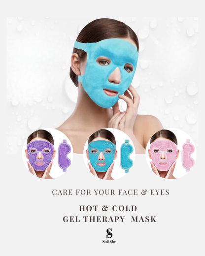 SoftShe ThermoCare Gel Mask Set (Face & Eye)