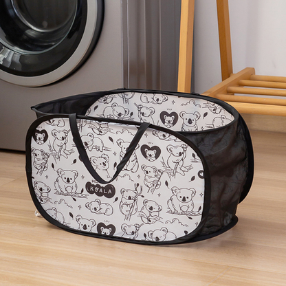Foldable Laundry & Toy Storage Basket Set