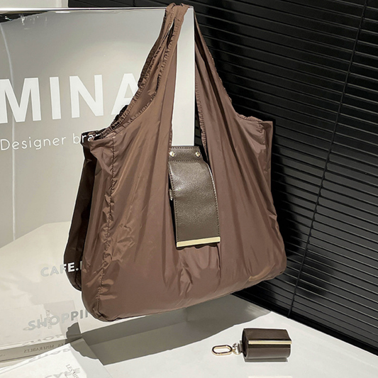 Foldable Shopping & Shoulder Tote Bag