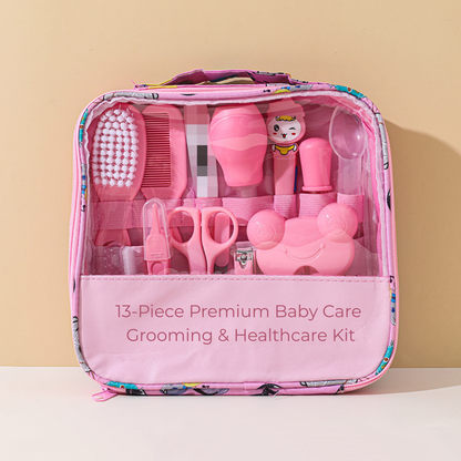 13-Piece Premium Baby Care Grooming & Healthcare Kit