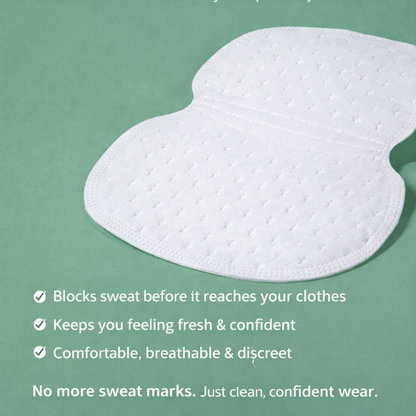 Sweat-Absorbent Pads for Underarms ( 40 PCs)  & Collars ( 20 PCs)
