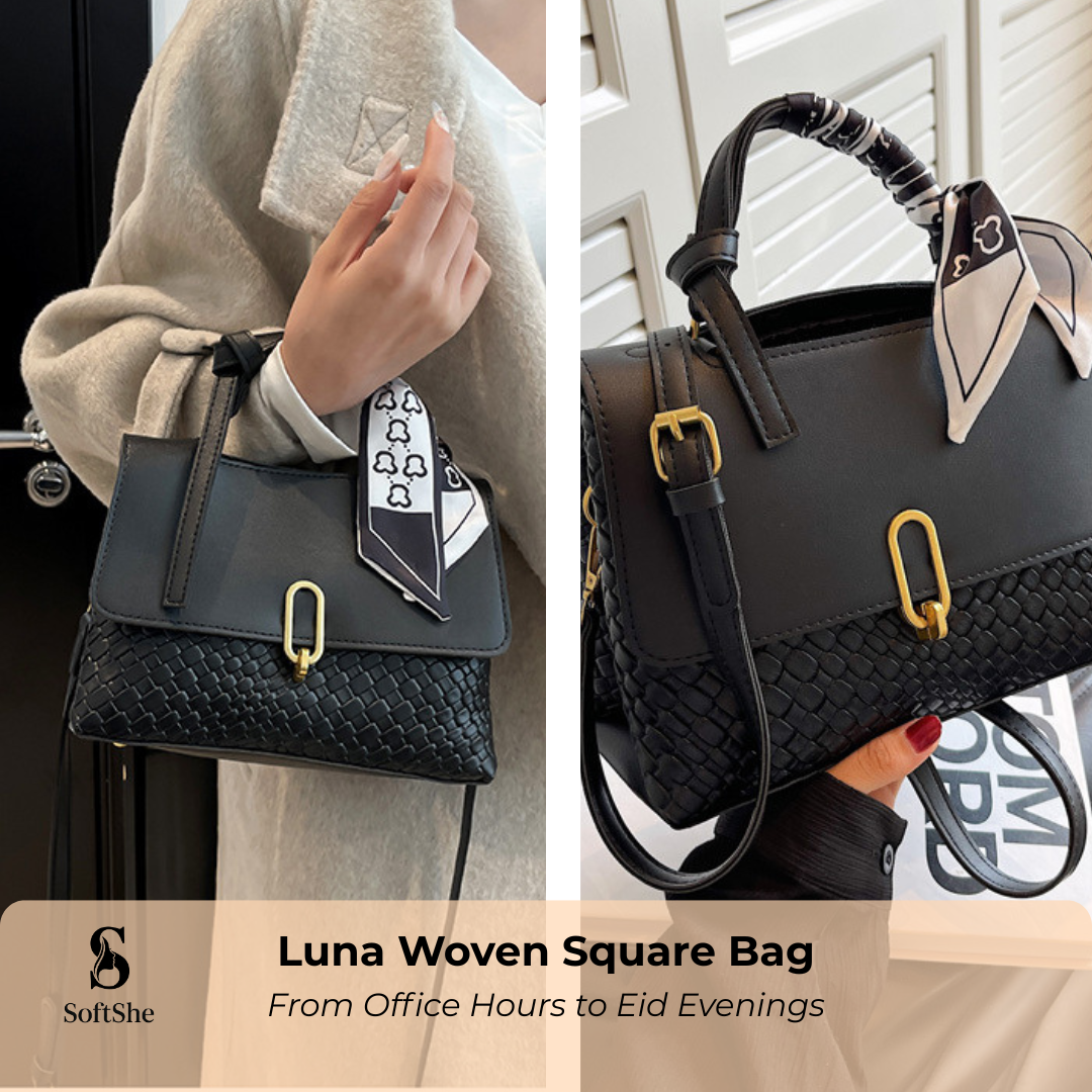 French-Inspired Work & Everyday Shoulder Bag