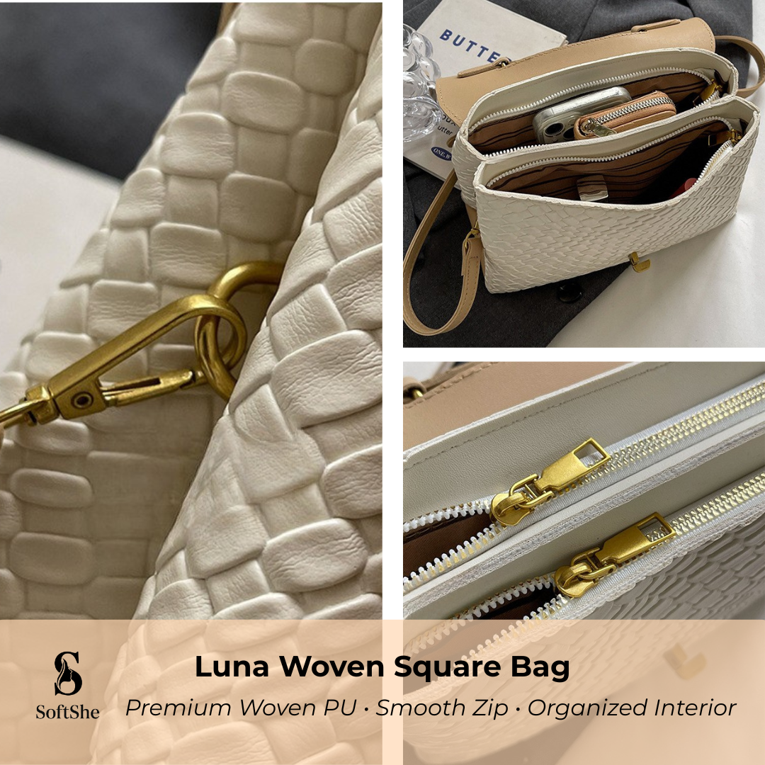 French-Inspired Work & Everyday Shoulder Bag
