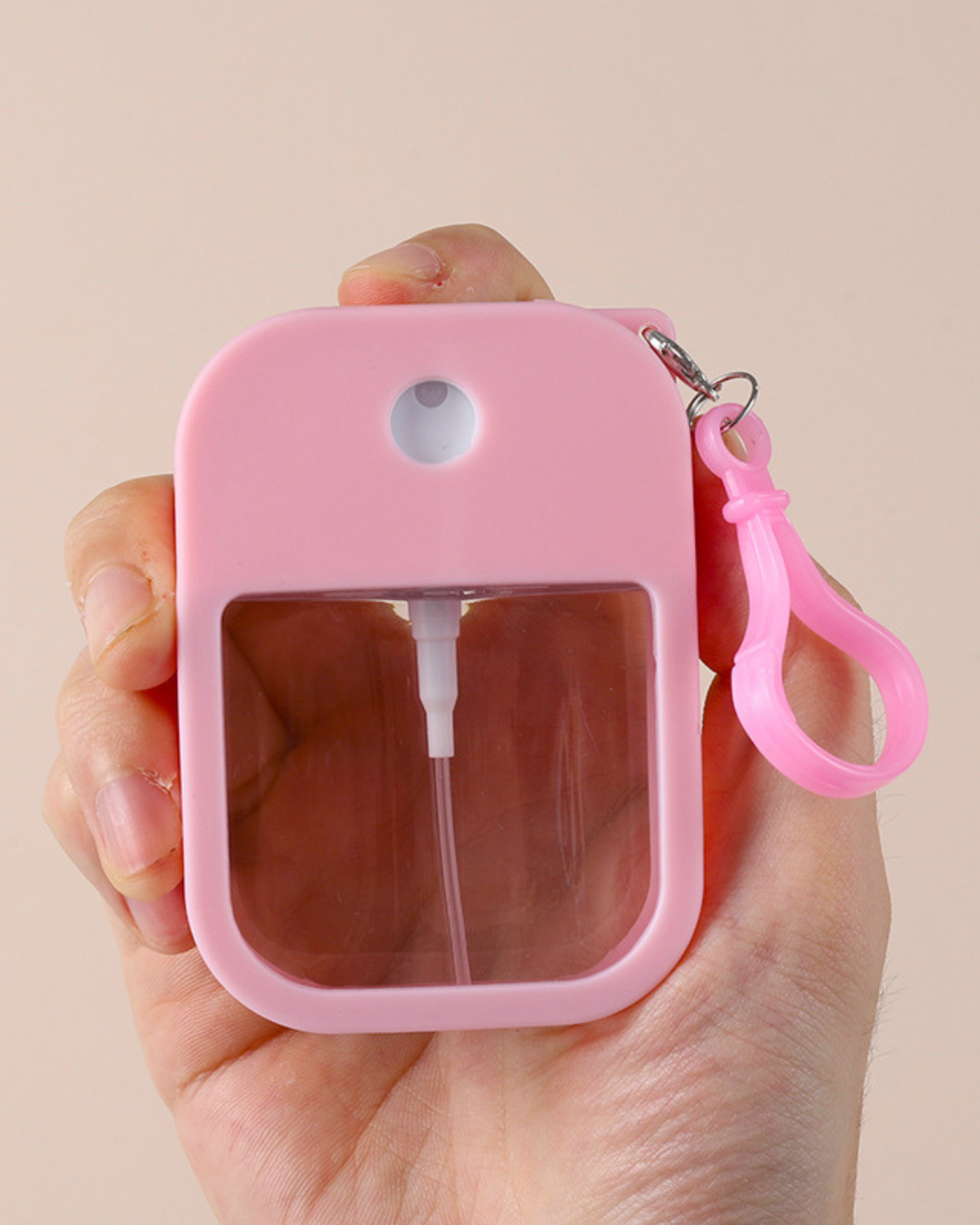3-in-1 Card Spray Bottle (38ml) with Silicone Cover & Keychain
