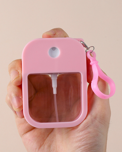 3-in-1 Card Spray Bottle (38ml) with Silicone Cover & Keychain