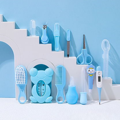 13-Piece Premium Baby Care Grooming & Healthcare Kit