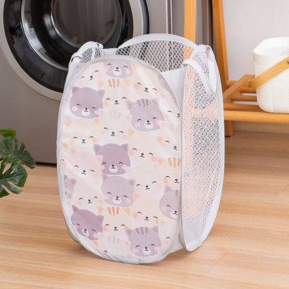 Foldable Laundry & Toy Storage Basket Set