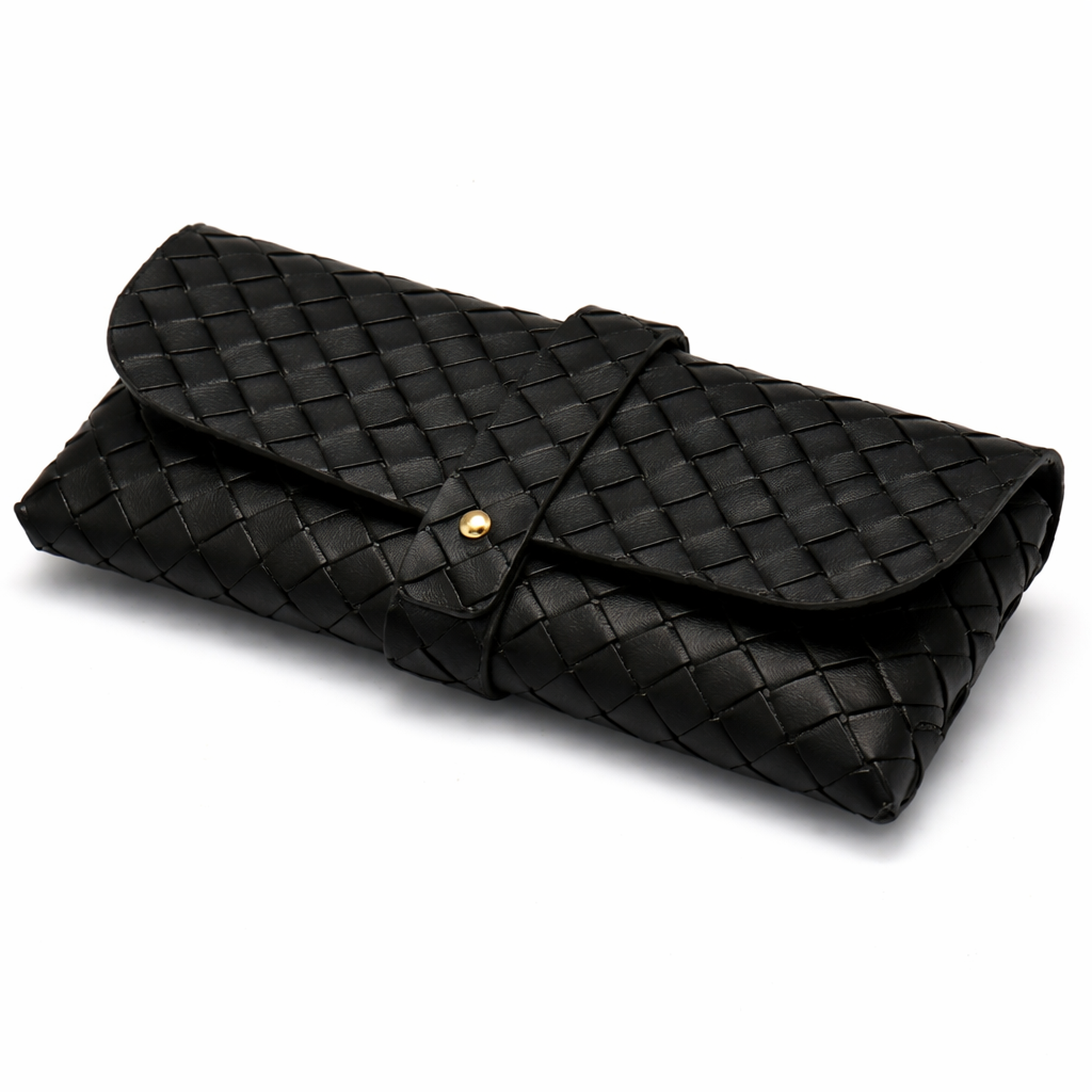 Premium Minimal Leather Glasses Case