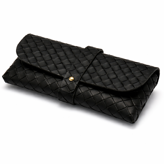 Premium Minimal Leather Glasses Case