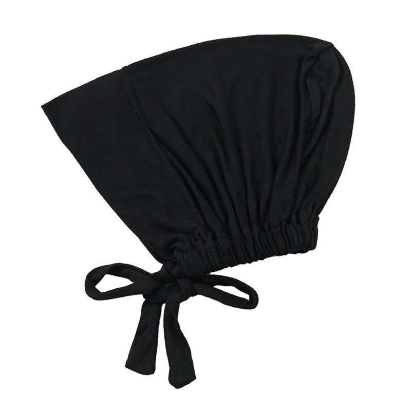 Modal Lace Hijab Inner Cap (Adjustable Underscarf)