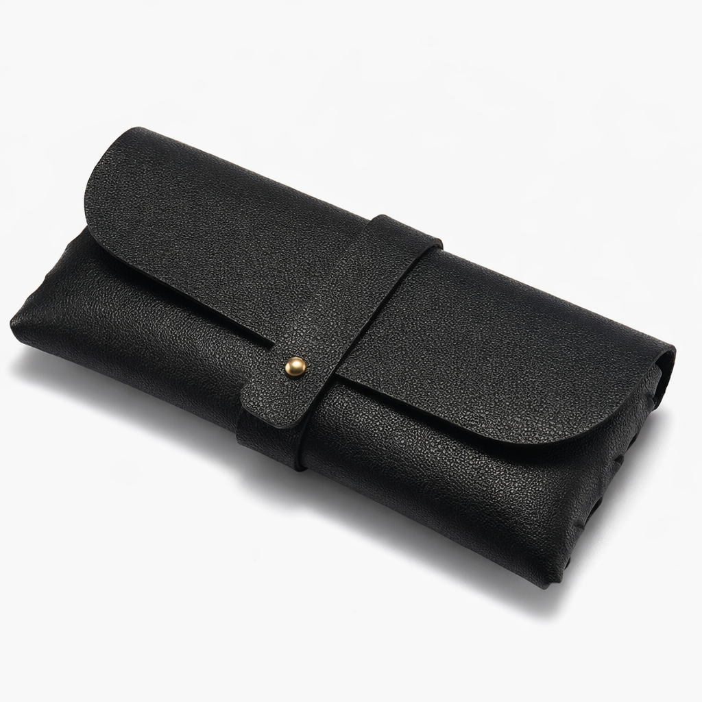 Premium Minimal Leather Glasses Case