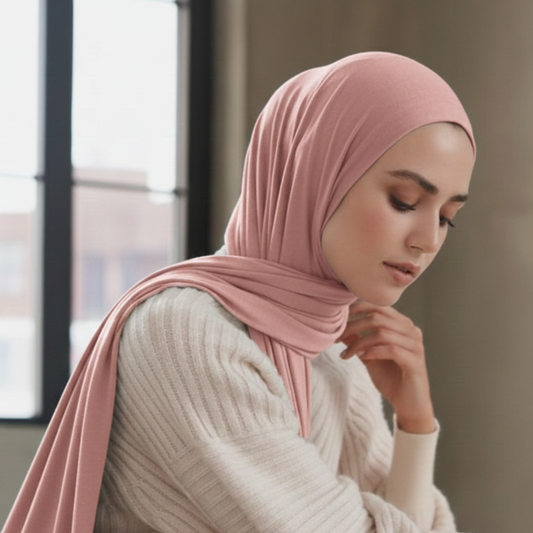 Mercerized Cotton Jersey Hijab