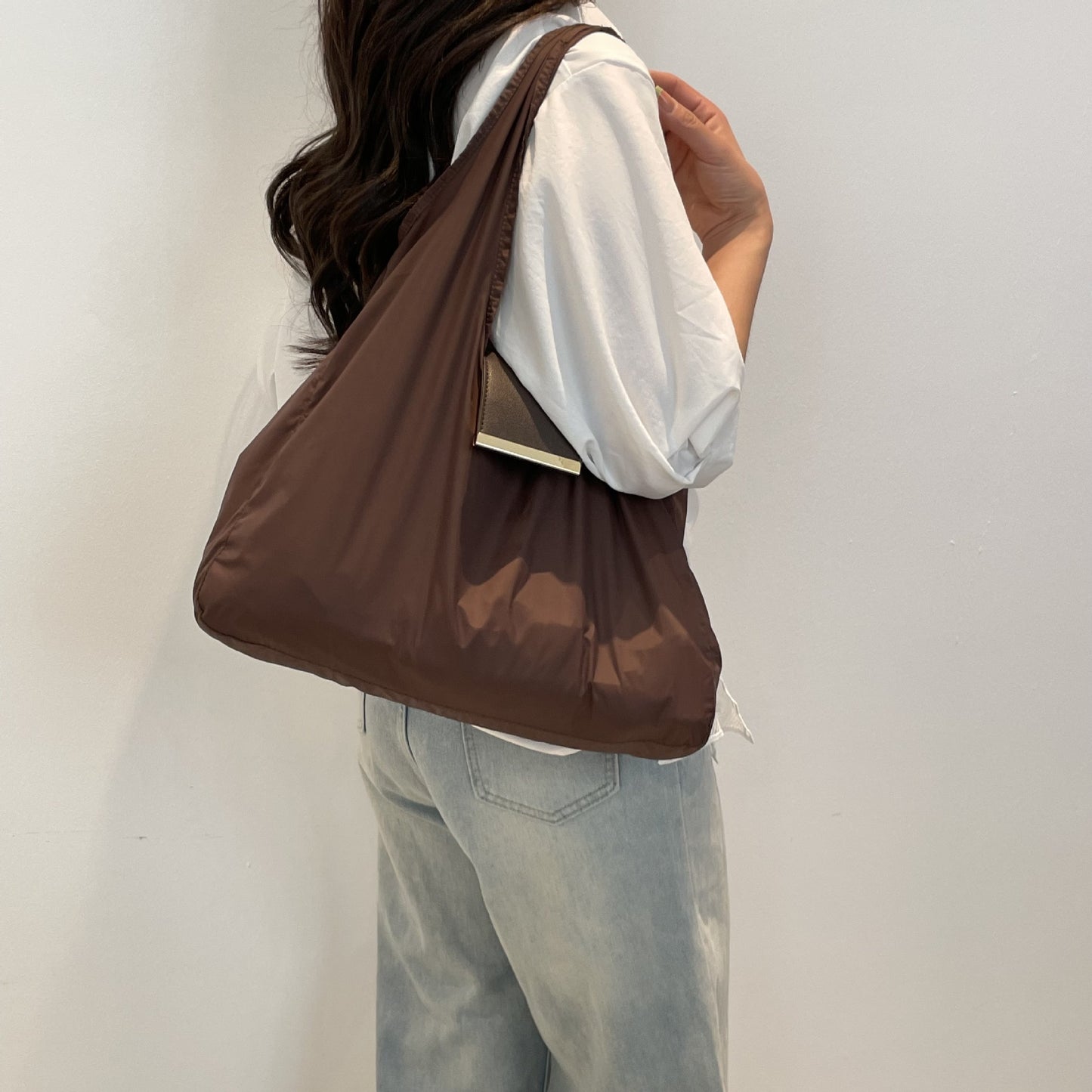 Foldable Shopping & Shoulder Tote Bag