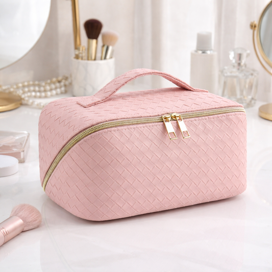 Luna Woven Cosmetic Pouch