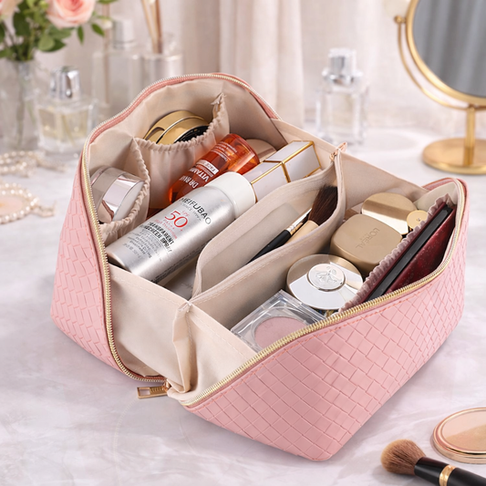 Luna Woven Cosmetic Pouch