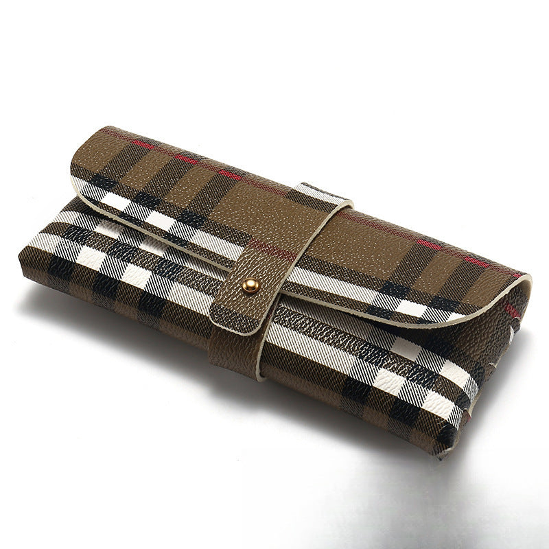 Premium Minimal Leather Glasses Case