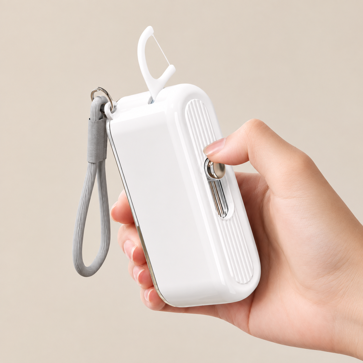 Automatic Dental Floss Pick Dispenser – 10 Floss Picks Included