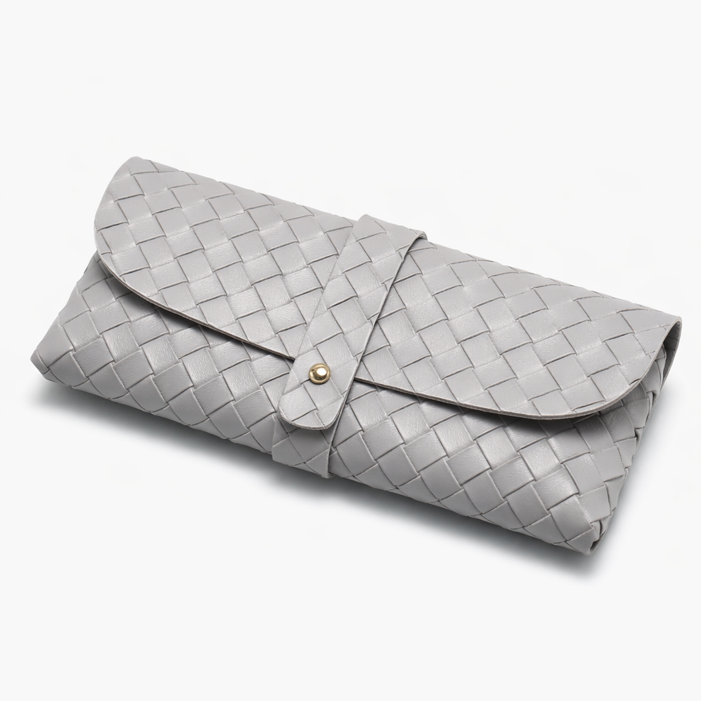 Premium Minimal Leather Glasses Case