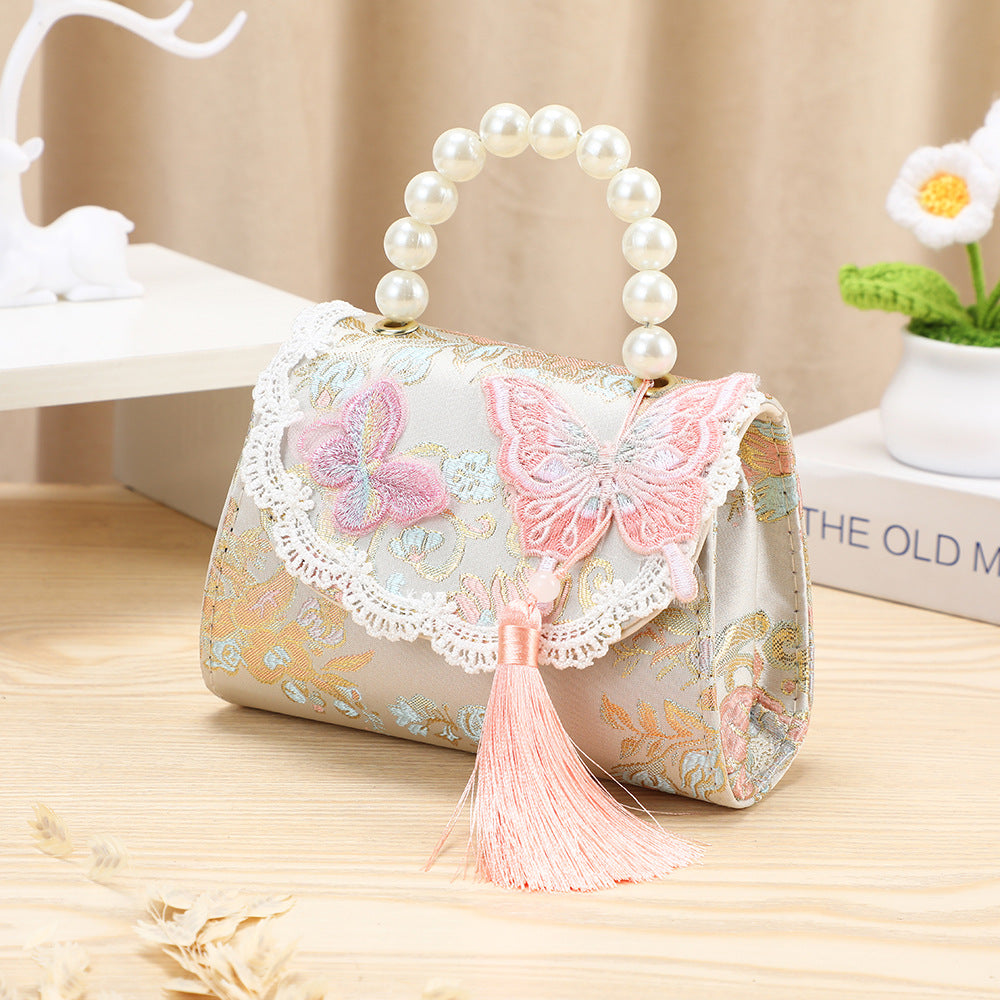 Little Princess Embroidered Coin Purse