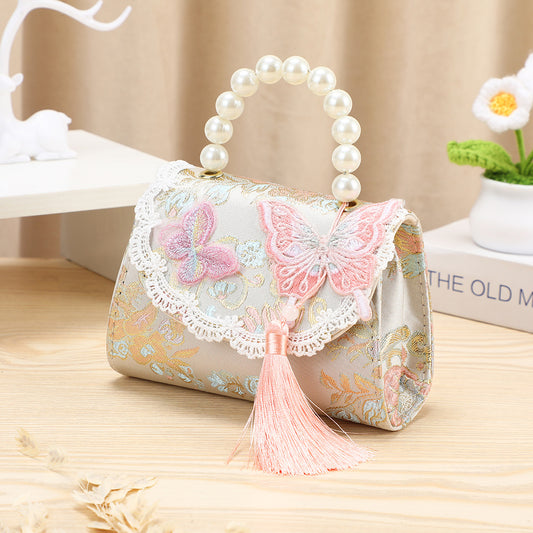 Little Princess Embroidered Coin Purse