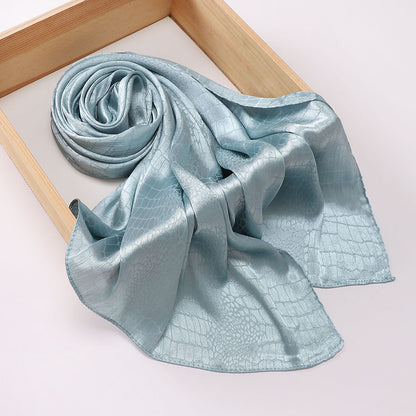 Malaysian-style Satin Jacquard Hijab