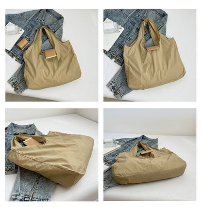 Foldable Shopping & Shoulder Tote Bag