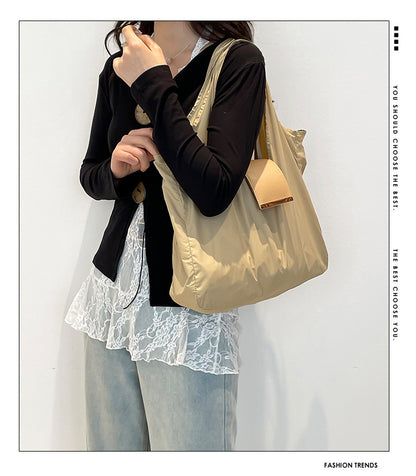Foldable Shopping & Shoulder Tote Bag