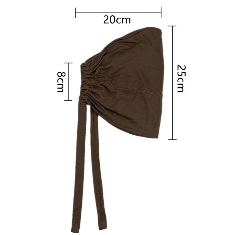 Modal Lace Hijab Inner Cap (Adjustable Underscarf)