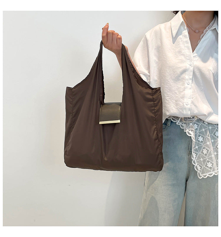 Foldable Shopping & Shoulder Tote Bag