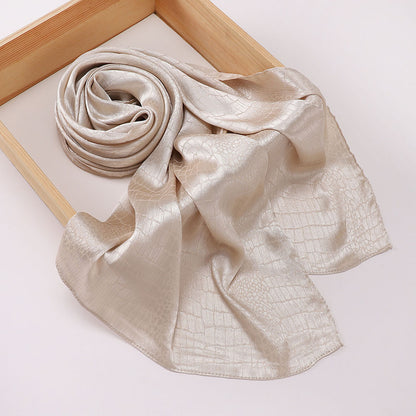 Malaysian-style Satin Jacquard Hijab