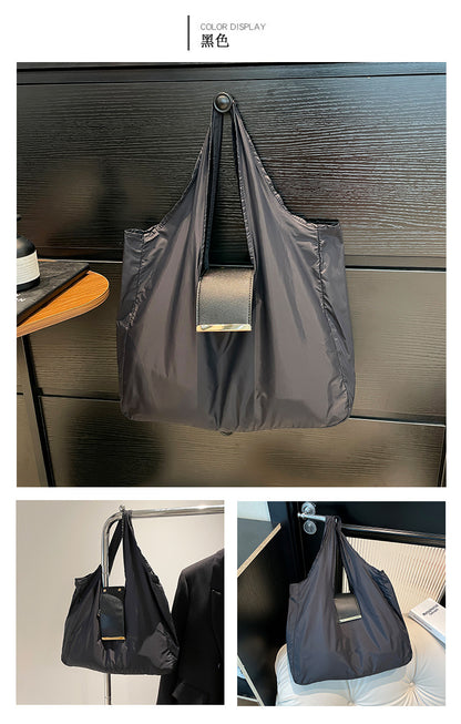 Foldable Shopping & Shoulder Tote Bag