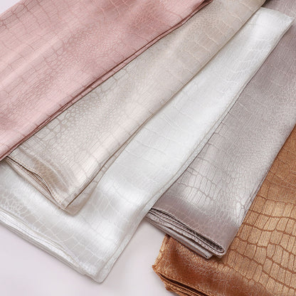 Malaysian-style Satin Jacquard Hijab