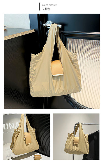Foldable Shopping & Shoulder Tote Bag