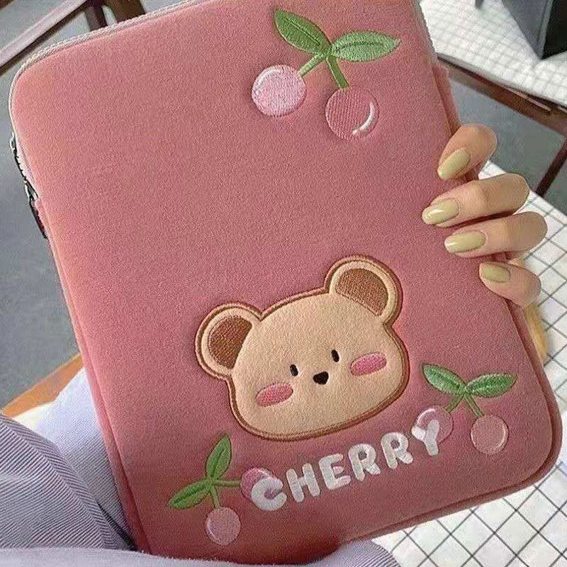 Cute Padded Cherry Laptop Sleeve
