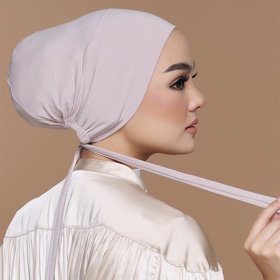 Modal Lace Hijab Inner Cap (Adjustable Underscarf)