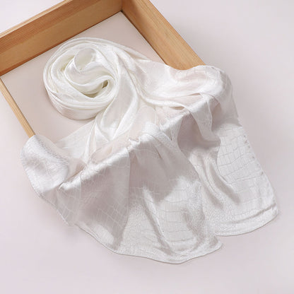 Malaysian-style Satin Jacquard Hijab