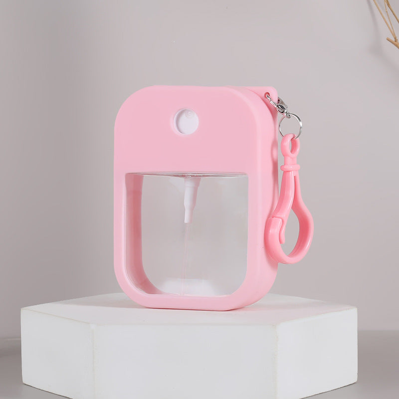 3-in-1 Portable Card Spray Bottle (38ml) with Silicone Cover & Keychain