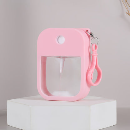 3-in-1 Portable Card Spray Bottle (38ml) with Silicone Cover & Keychain