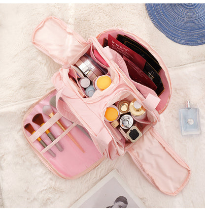 Premium Travel Cosmetic & Toiletry Organizer Bag