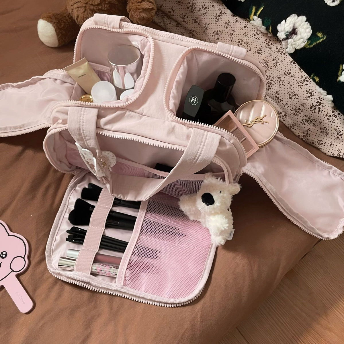 Premium Travel Cosmetic & Toiletry Organizer Bag