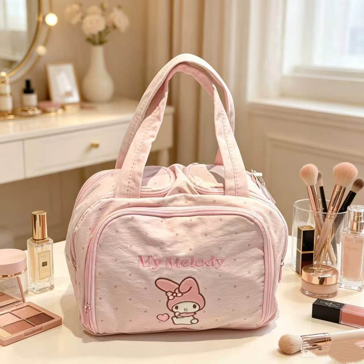 Premium Travel Cosmetic & Toiletry Organizer Bag