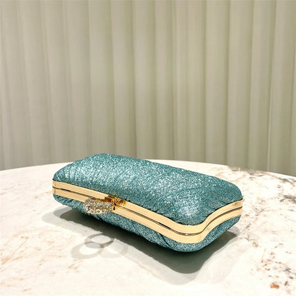Lumière Rhinestone Clutch Bag