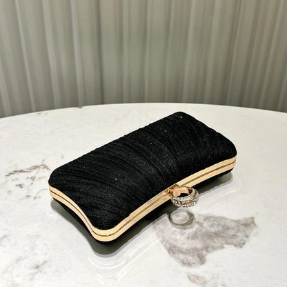 Lumière Rhinestone Clutch Bag